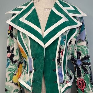 IFF size Small Cropped flared lightweight Jacket